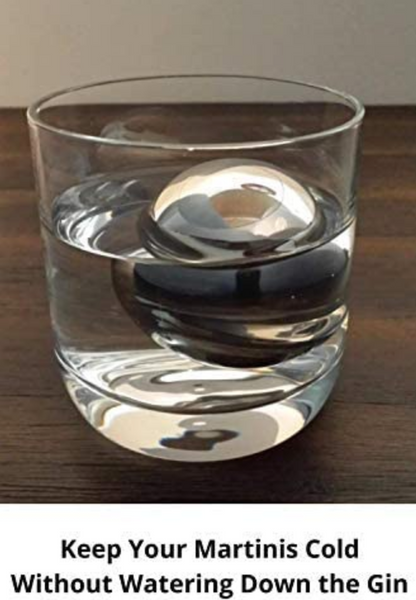 Whiskey Ball - Reusable Stainless Steel Ice Sphere - Scotch,Vodka,Wine –  Cestari Kitchen