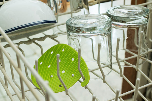 Norpro Silicone Dish Brush - Double Sided Multi Use Veggie Scrubber Po –  Handy Housewares