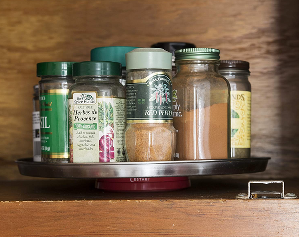 Turntable spice organizer 2025